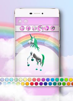 Unicorn 3D Coloring Book - Screenshot 3