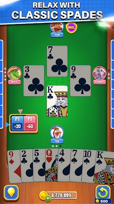 Spades Saga: Offline Card Game - Screenshot 1