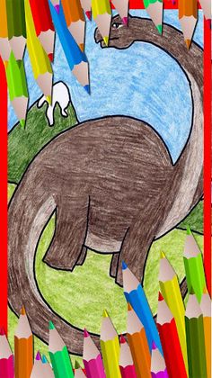 Dino Coloring Pages Fun - Screenshot 1