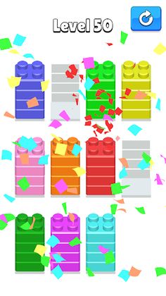 Brick Sort: Color Sorting Game - Screenshot 3