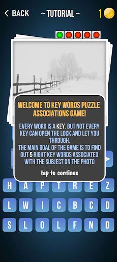 Key Words Puzzle Associations - Screenshot 2
