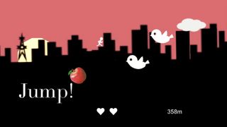 Run and jump the rolling apple - Screenshot 2