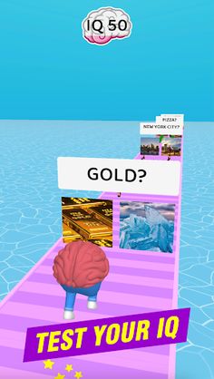 Quiz Game : Run & Answer - Screenshot 1