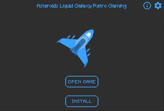 Asteroids LG Retro Gaming - Screenshot 1