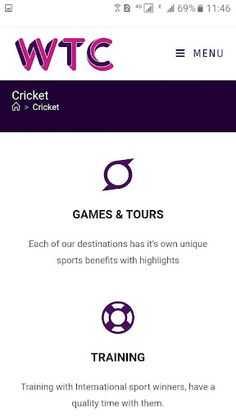 WTC Sports - Screenshot 3