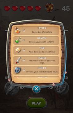 Hangman game - Medieval Themed - Screenshot 4