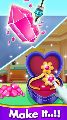 Girl DIY fashion jewelry maker - Screenshot 4