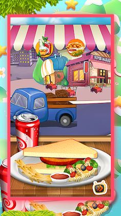 sandwich maker baking fun game - Screenshot 4