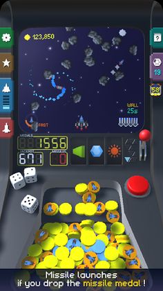 Coin Pusher -Space Explorer- - Screenshot 2