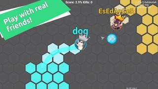 Hexa io Online Hexagon action - Screenshot 2