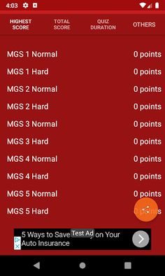 Metal Gear Solid Quiz Free - Screenshot 4