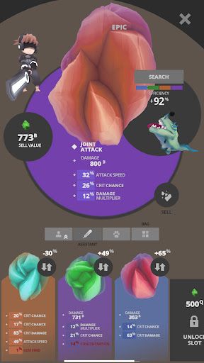 Gemshard: Idle Clicker Games - Screenshot 3