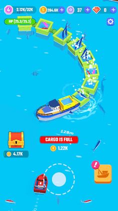 Idle Fishing Boat - Screenshot 3