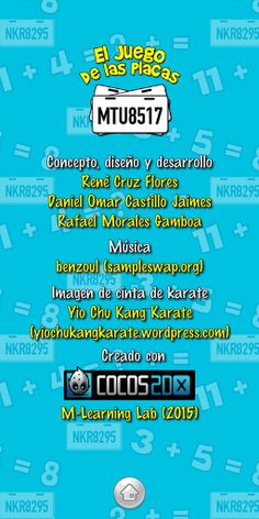 El juego de las placas - Screenshot 1