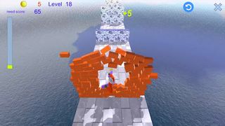 Runner karate man body race - Screenshot 3