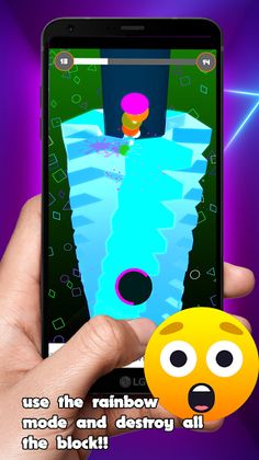 Neon Stack Ball: - Screenshot 4