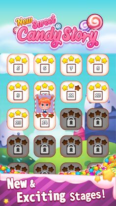 New Sweet Candy Story: Puzzle - Screenshot 4