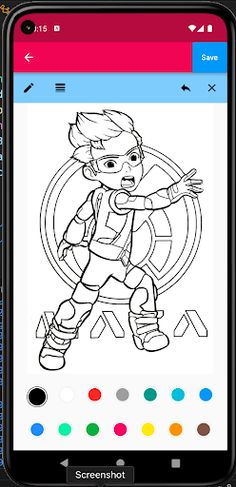Ali Coloring Book Game - Screenshot 2