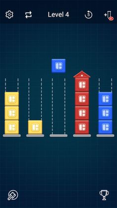Sort Blocks - Tower Puzzle - Screenshot 2