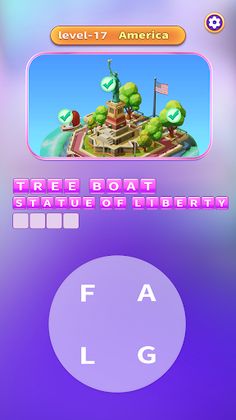 Word Puzzle 3D - Screenshot 1