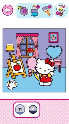 Hello Kitty: Coloring Book - Screenshot 4