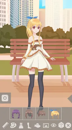 Anime Girls Dress Up - Screenshot 1