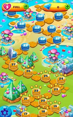 Dolphin Bubble Shooter 2 - Screenshot 3