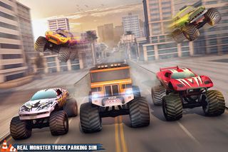 Monster Truck Parking Dirt Sim - Screenshot 3