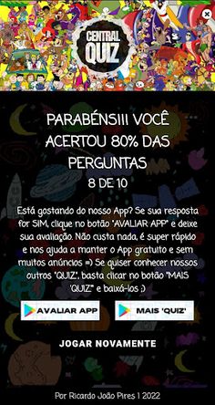 Quiz Desenhos - Screenshot 4