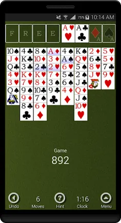 FreeCell Forever - Screenshot 1