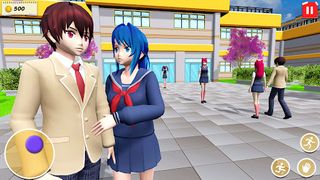 Anime High School Girls Game - Screenshot 1
