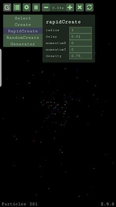 Particle Gravity Sandbox - Screenshot 4