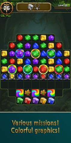 Jewel & Gem Crush-Match Master - Screenshot 2