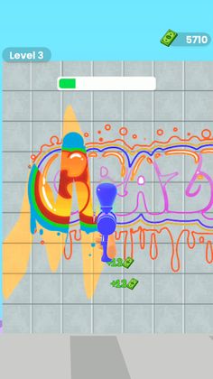 Graffiti Paint Run - Screenshot 2
