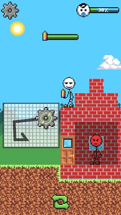 Draw a Weapon - 2D Puzzle Game - Screenshot 1