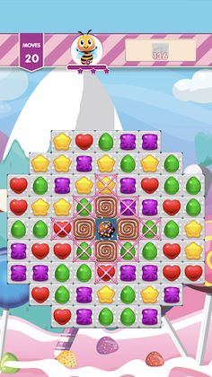Bee Rush: Match 3 Candy Puzzle - Screenshot 4