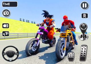 Spider Tricky Bike Stunt Race - Screenshot 3