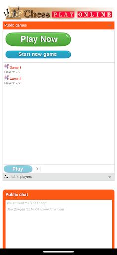 Chess Play Online - Screenshot 2