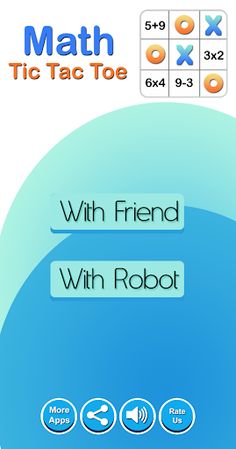 Tic Tac Toe: A Math Game - Screenshot 1