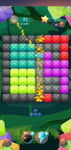 Block Puzzle - Nature Blast - Screenshot 2