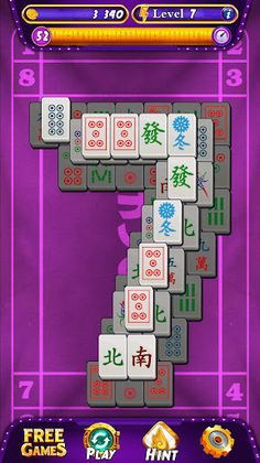 Mahjong - Solitaire Puzzle Uno - Screenshot 1