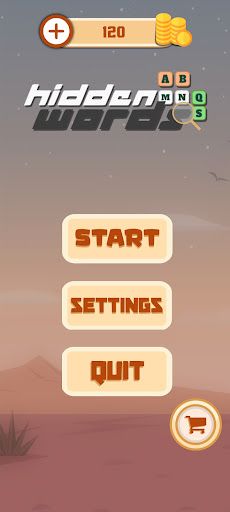 Hidden Words Words Puzzle - Screenshot 1