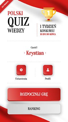 Polski Quiz Wiedzy - Screenshot 1