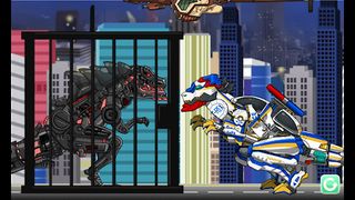 T-rex Cops- Combine! DinoRobot - Screenshot 1
