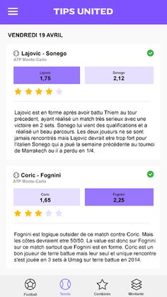 Tips United - Screenshot 3