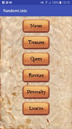 Random Lists - Screenshot 1