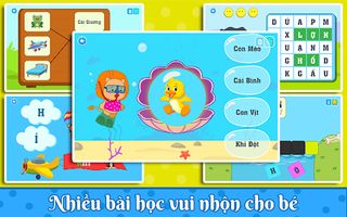 Bé Học & Chơi: Chữ Cái, Số Đếm - Screenshot 3