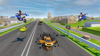 Flying Motorbike Police Games - Screenshot 3