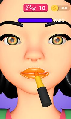 Rhinestone Makeup Removal Game - Screenshot 4