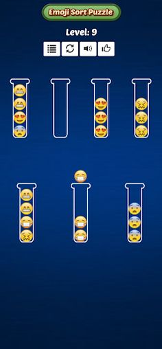 Emoji Sort Puzzle Games 2023 - Screenshot 4
